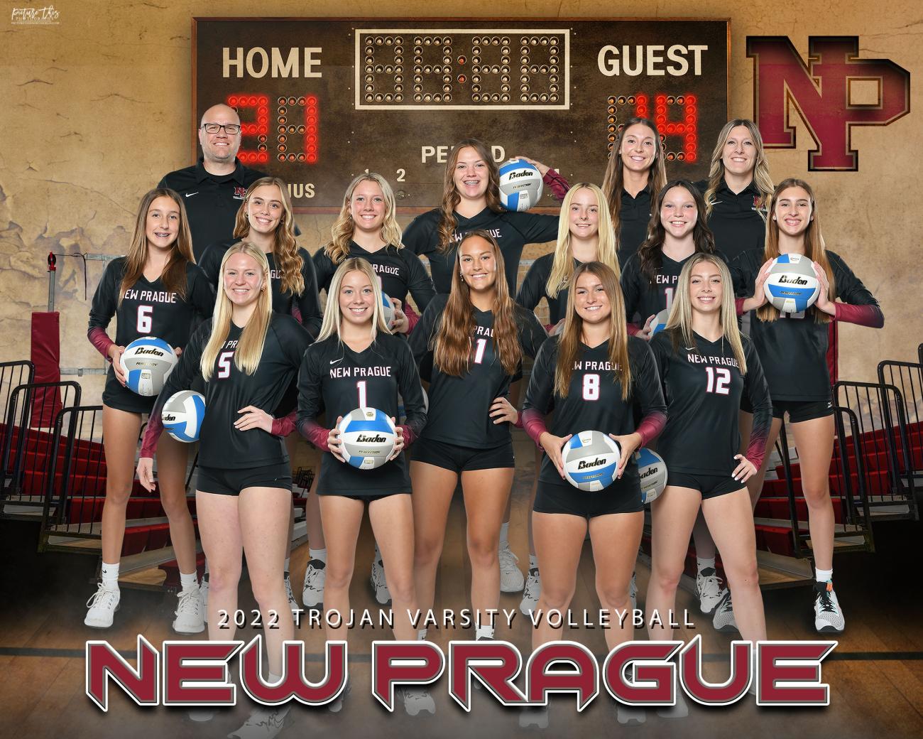 New Prague High School Volleyball, Girls Teams MSHSL